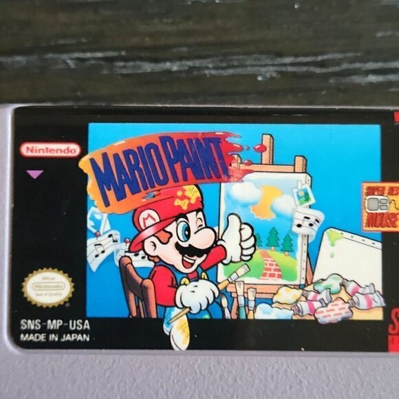 Mario Paint – Super Nintendo (Game Only) - Picture 2 of 4